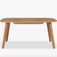 Anton 6-8 Seater Extending Dining Table, Oak H75 X W160 X D90