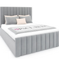 Athens Linear Designer Bed, Double W142 X L206