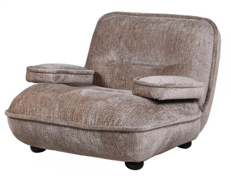 Sand Block Armchair, H67 x W92 x D102