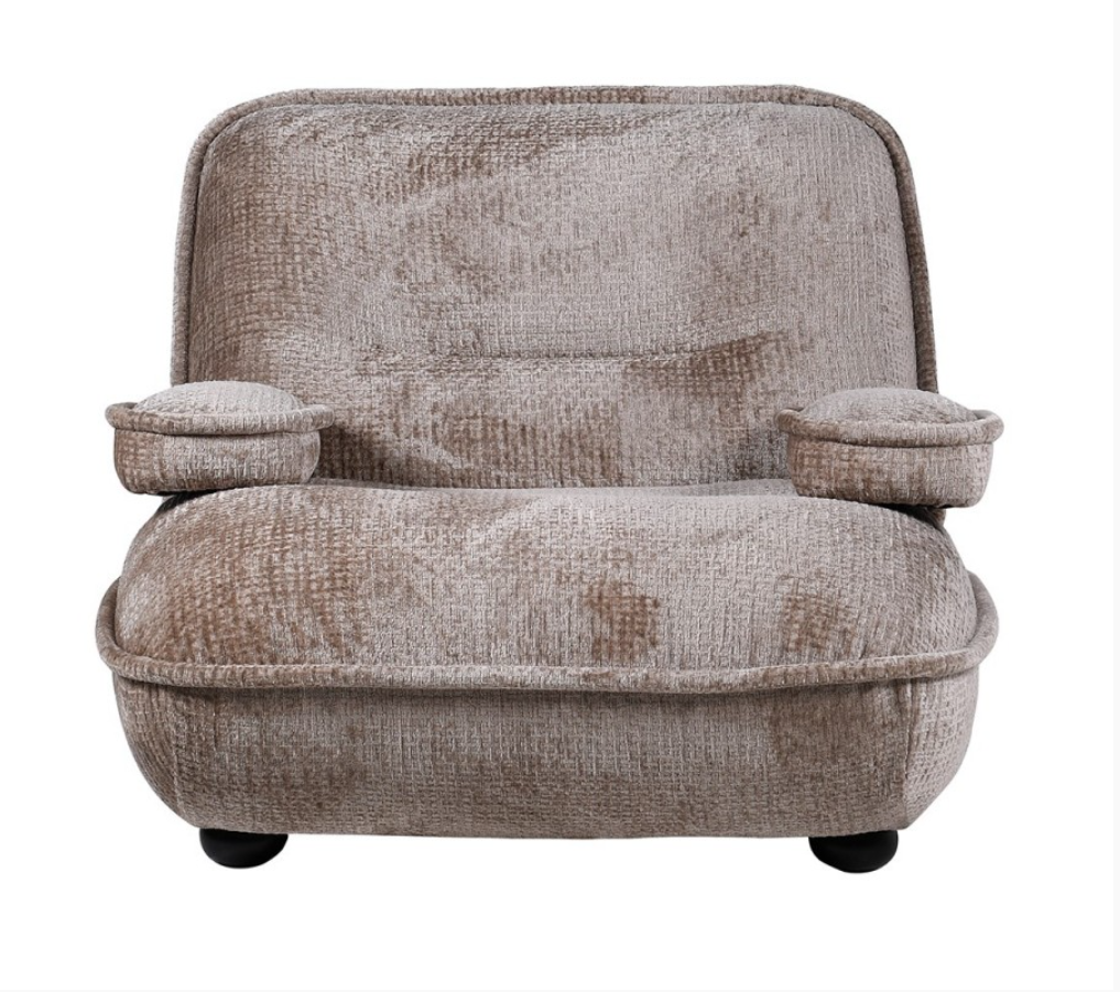 Sand Block Armchair, H67 x W92 x D102