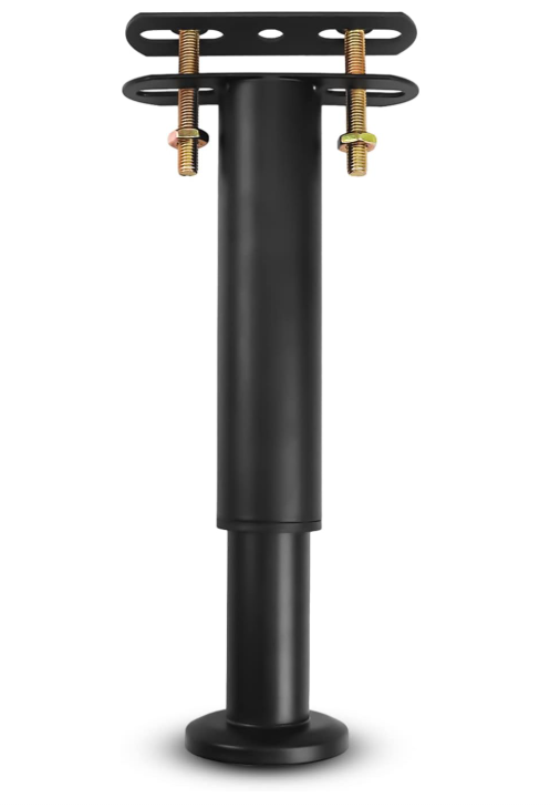 Riobby Bed Support Legs Adjustable Legs, Metal Furniture Foot Retractable Heavy Duty Bed Center Frame Slat Support Leg for Cabinet Sofa Bed Frame Replacement Parts 18cm - 33cm