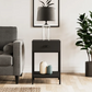 Fulton 1 Drawer Side Table, 68x45x39.5cm