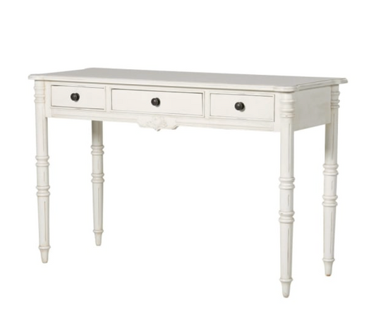 Chateau 3 Drawer Dressing Table Desk 80 X 120 X 45 CM