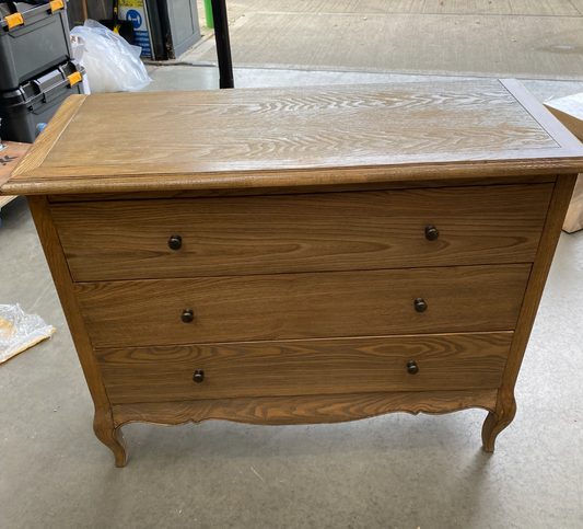 Loaf Loire Weathered Oak Chest of Drawers, 108x45x85cm