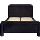Leonnie Black King Bed