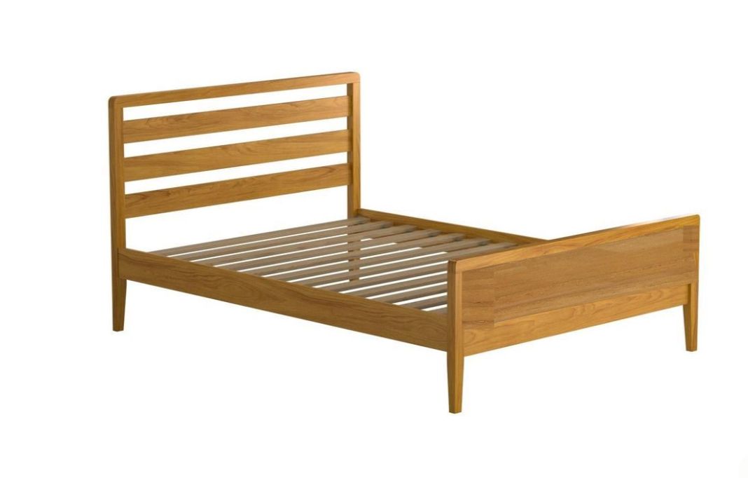 Wooden Double Bed 144 X 190 CM