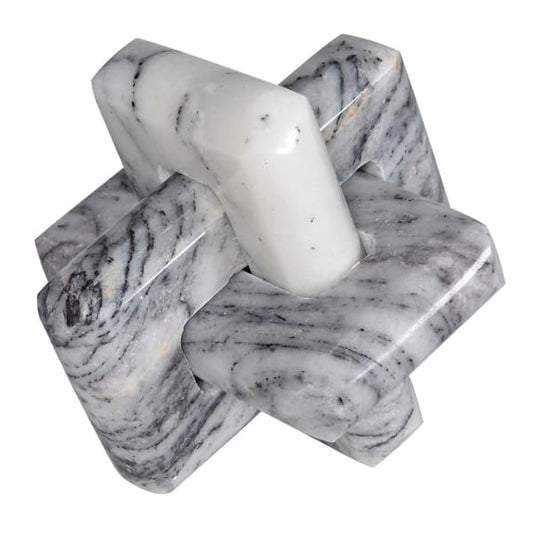 Interlocking Marble Paperweight