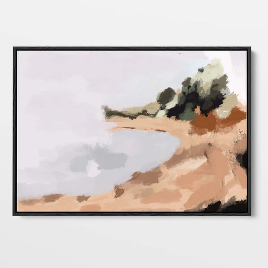 Landscape Study I Framed Canvas, 90x120cm