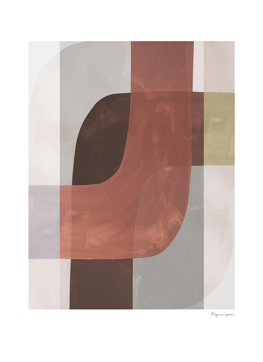 Flow  Berit Mogensen Lopez, 50x70cm