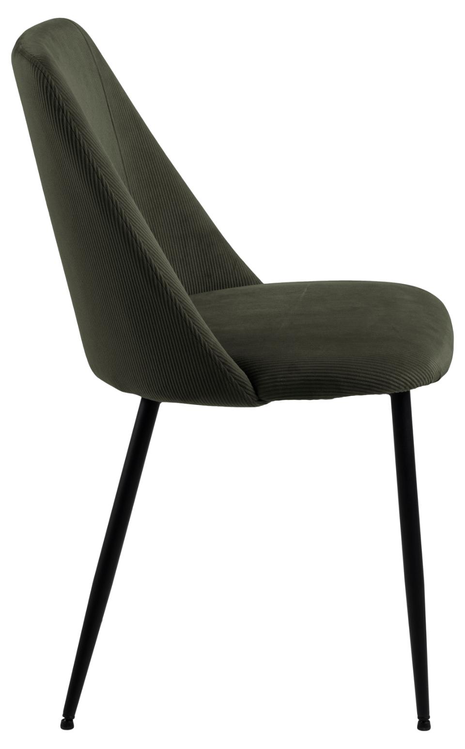 Ines Dining Chair, Loyd Fabric Olive Green 8 - 49.2x57.5x84cm