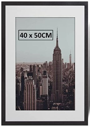 Z&Q 40cm x 50cm Display Photo Frame Black