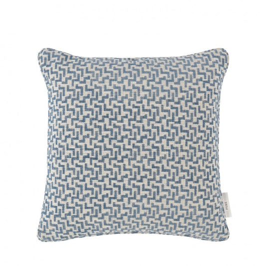 Desta Denim Cushion 43cm x 43cm 100% Recycled Woven Fabric Cover Only