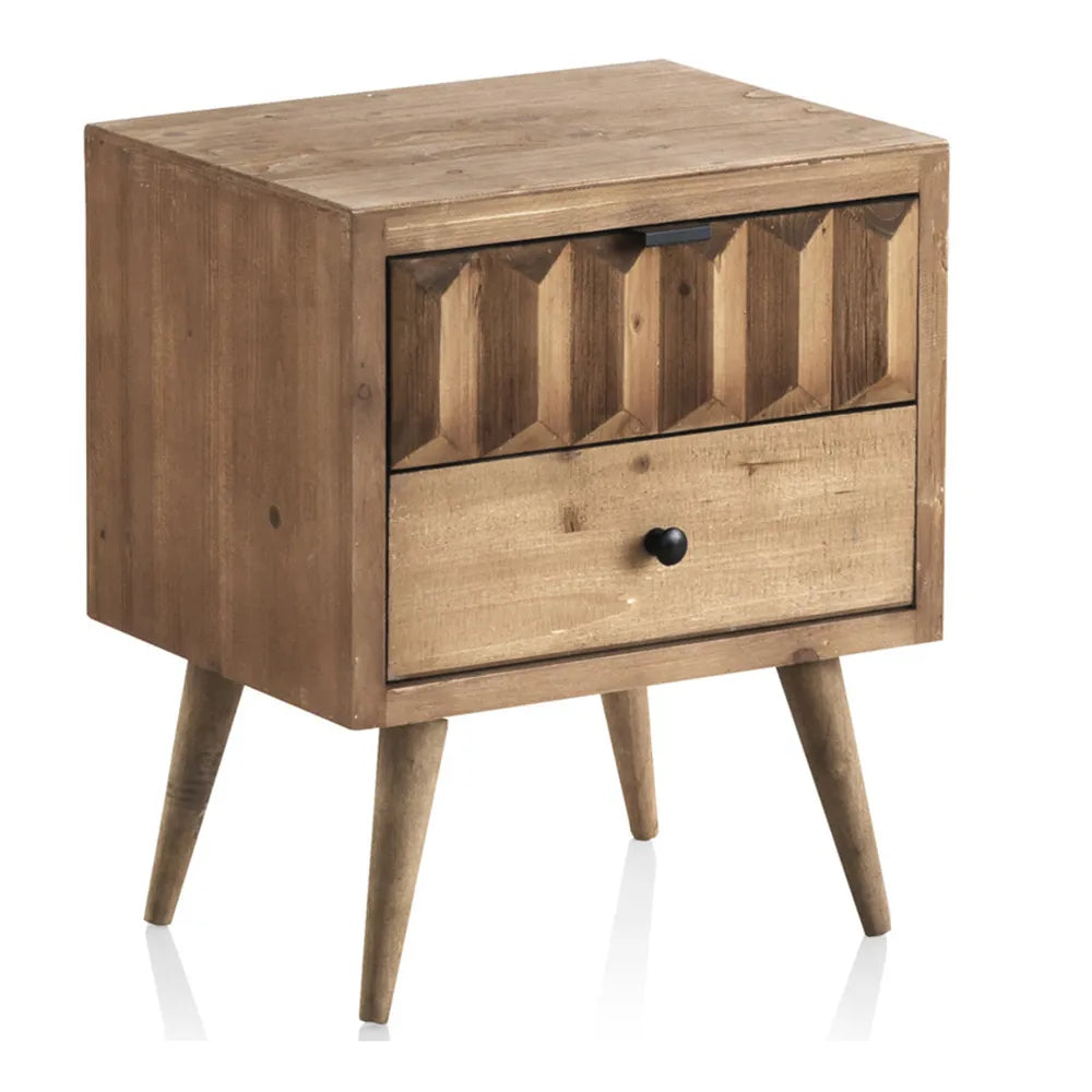 Nocny 2 Drawer bedside table geese-cape-town