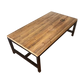 Industrial style coffee table, 130x70x35cm