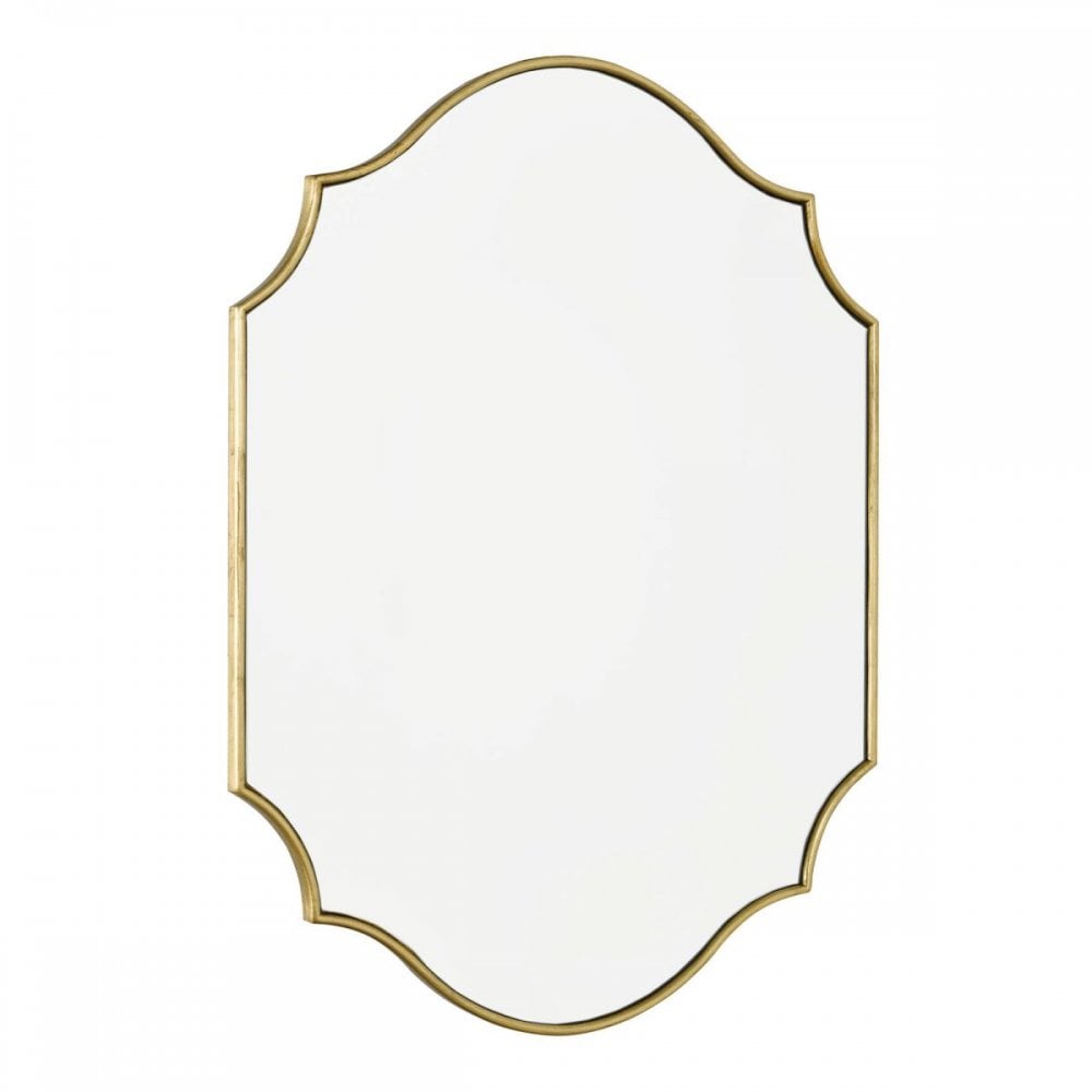 Ruggiero Rectangle Mirror With Gold Detail 70x50cm