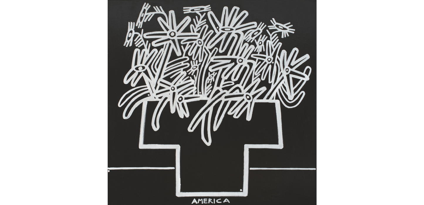 America Martin Daisies in a Vase, 2019