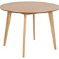 Roxby Dining Table, Veneer Oak AC Lacquered - 105x76 cm