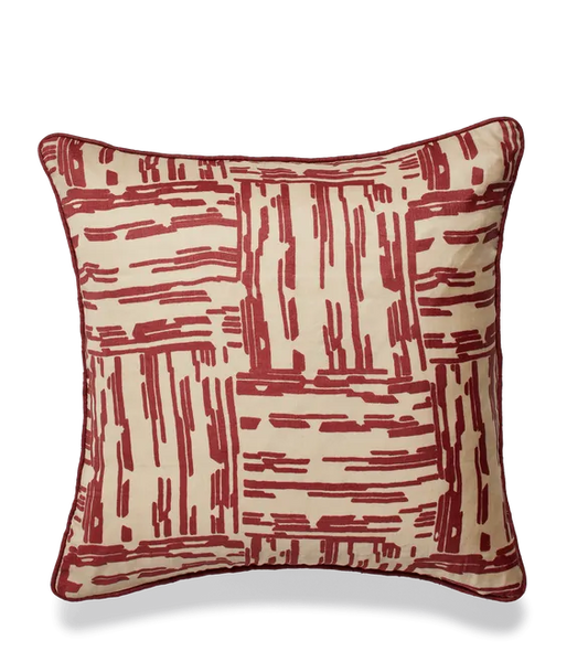 Francis Cushion Cover - Burgundy, 51x51cm