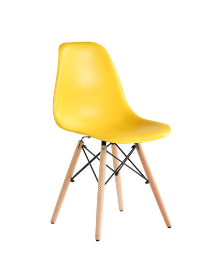 Vitra Yellow Dining Chair, 45x40x80cm