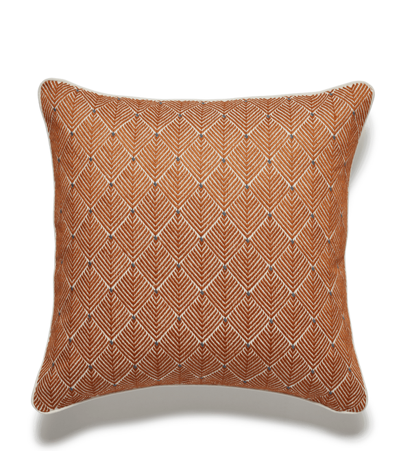 Hirkani Dot Cushion Cover - Dirty Orange