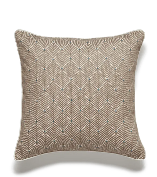 Hirkani Dot Cushion Cover – Flaxen, 51x51cm