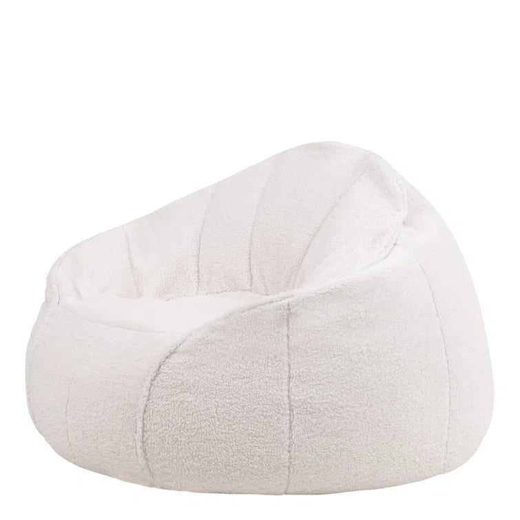 icon Sherpa Fleece Fluffy Bean Bag Chair, 75x95x95cm