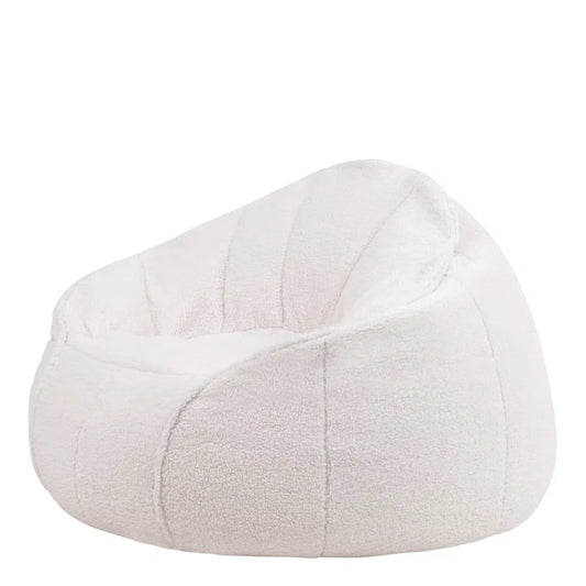icon Sherpa Fleece Fluffy Bean Bag Chair, 75x95x95cm