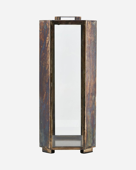 Lantern, Baazi, Antique brown (cb1000)