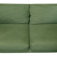 3- Seater Green Sofa, 100x215x70cm