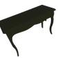 Classic Console Table, Black, 115x80x40cm