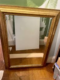 Antique Mirror Gold, 92x118cm