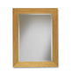 Gold Frame Mirror, 75x53cm