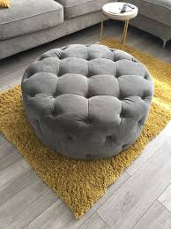 Grey Ottoman, 0x90x90cm