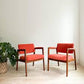 Red armchair