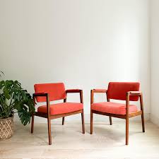 Red armchair
