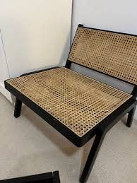 Rattan black Accent chair