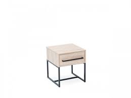 Industrial Bedside Table, 40x40x45cm
