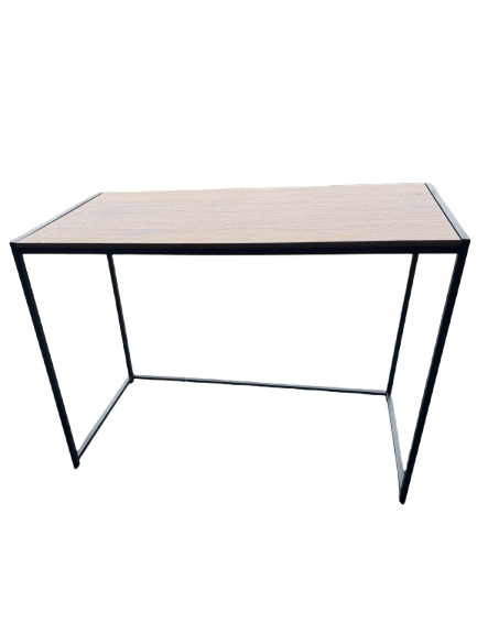 Console table, Wood and Black, 100x75x47cm