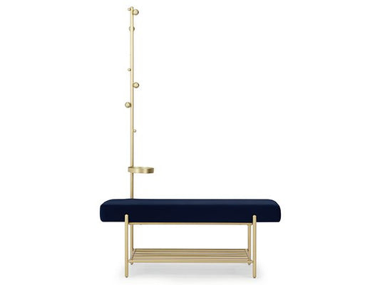 Kendall Bench Black, 170x110x40cm