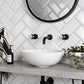 Whitechapel Gloss White Metro Tiles 10 X 20 cm