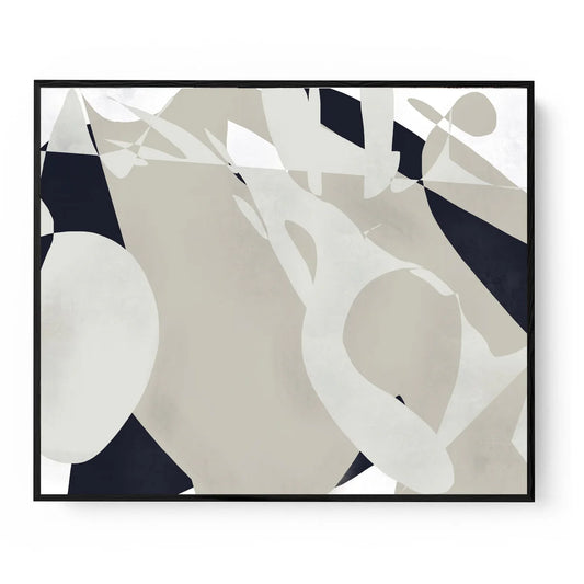 Modern Landscape Framed Canvas, 90x120cm