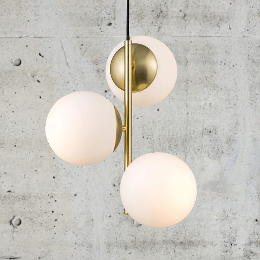 Lilly Pendant Light Brass, 36.5x32x15cm