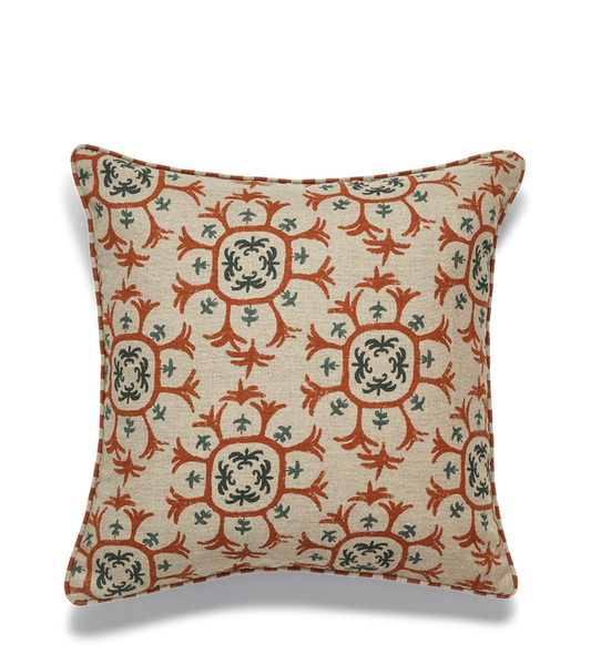 Odonata Cushion Cover - Dirty Orange, 51x51cm