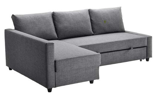FRIHETEN Sleeper sectional 3 seat with storage, 230x151x66.04cm