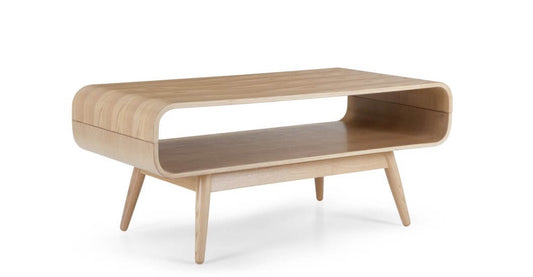 Esme Compact Coffee Table, Ash, 90x50x45cm