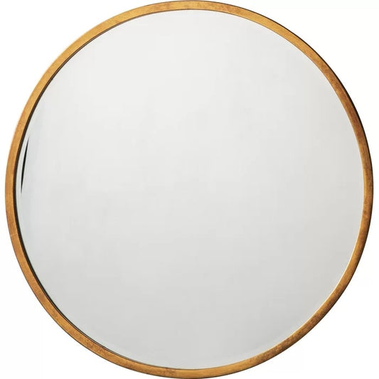 Round Metal Framed Wall Mounted Accent Mirror