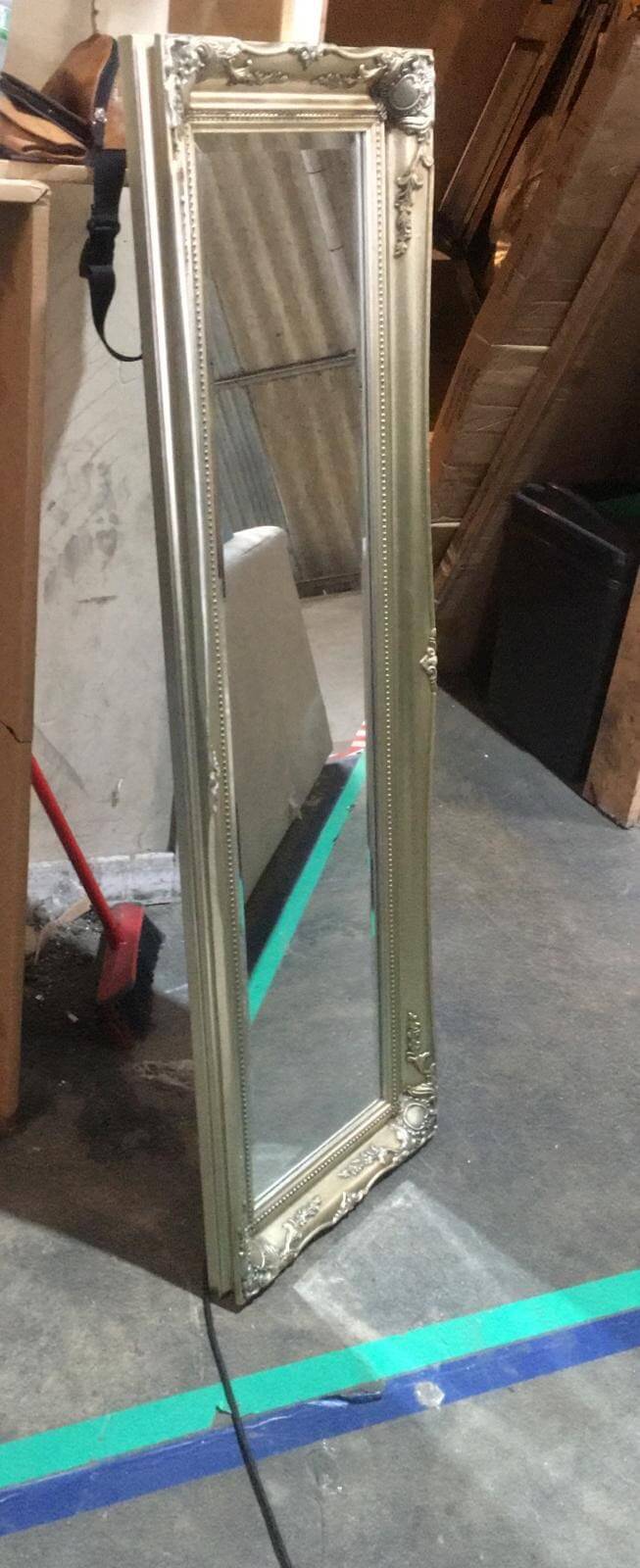 Classic White Full Length Mirror