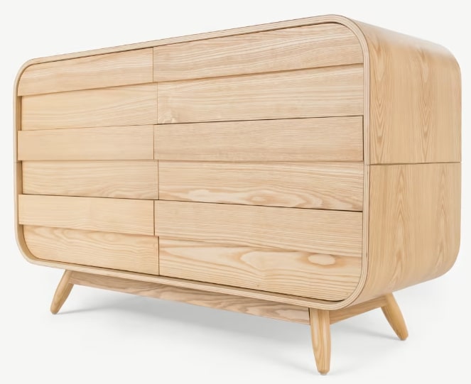 Esme Wide Chest Natural, 120x45x75cm