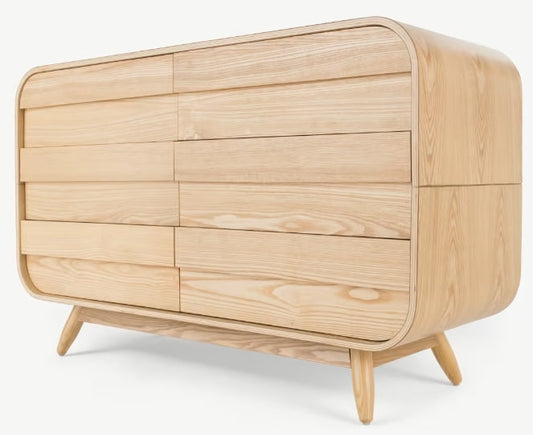 Esme Wide Chest Natural, 120x45x75cm
