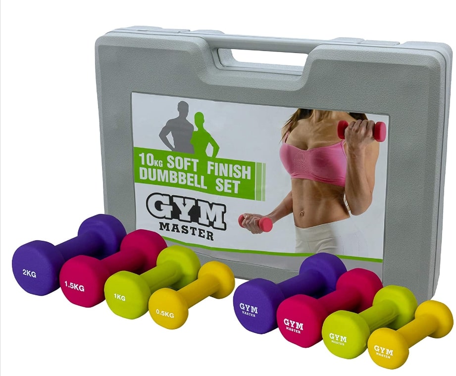 10kg Dumbbell Multi Colour